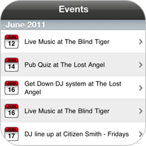 Event Listings Feature